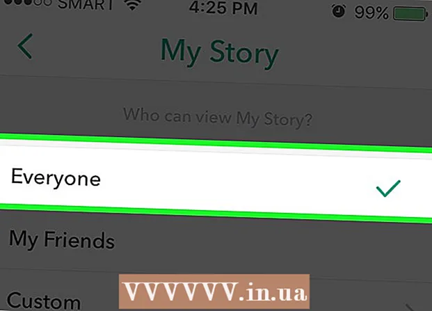 Ինչպես տեղադրել պատմություններ Snapchat- ում