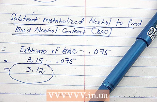 Come calcolare il tasso di alcol nel sangue (formula di Widmark)