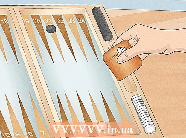Hvordan arrangere backgammon