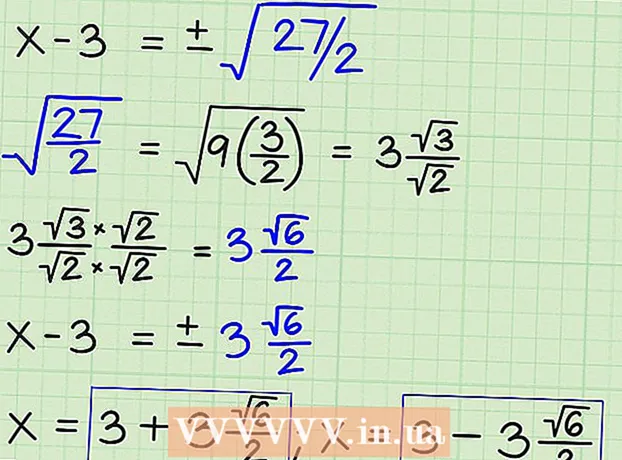 Hoe kwadratische vergelijkingen op te lossen