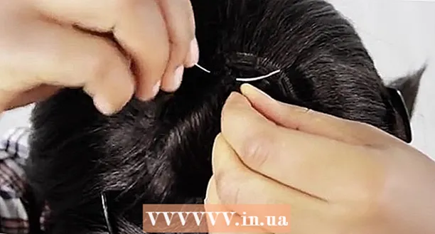Kako narediti afro podaljške za lase (šivanje na tressu)