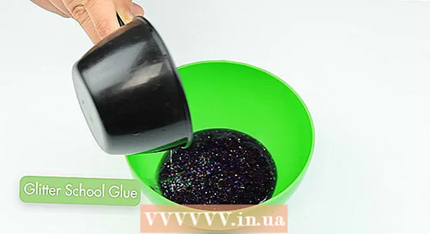 How to make a glitter slime