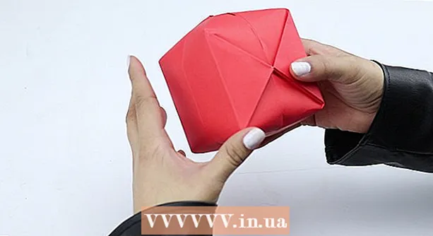 Como fazer um cubo de papel inflável