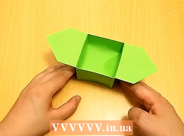 Ինչպես պատրաստել origami- ն Sanbo տուփ