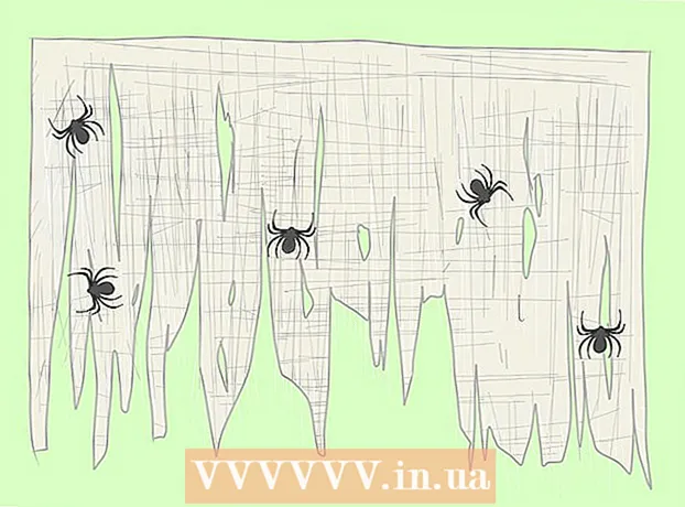 Kako narediti pajkovo mrežo