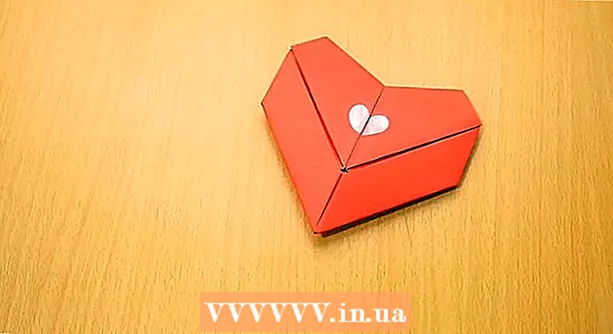 Hvernig á að búa til origami hjarta