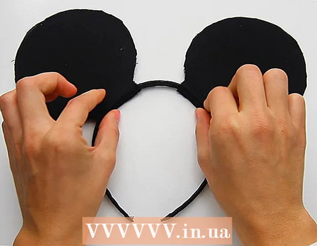 Ako vyrobiť uši Mickey Mouse