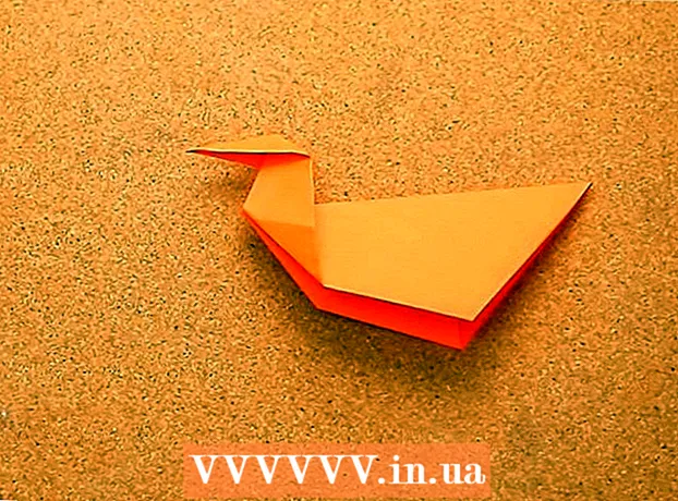 How to make an origami duck