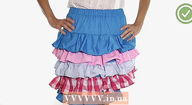 How to make a ruffled skirt