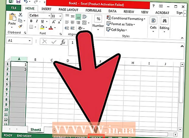 How to fold in Excel