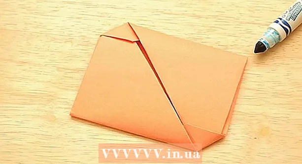 Cum să pliați un plic de hârtie origami
