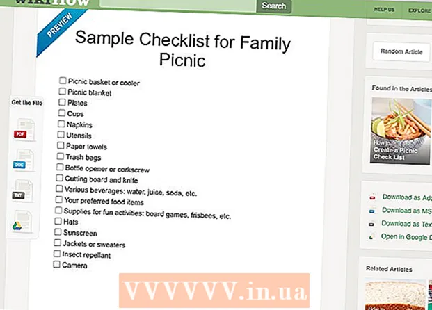 Jak zrobić listę piknikową
