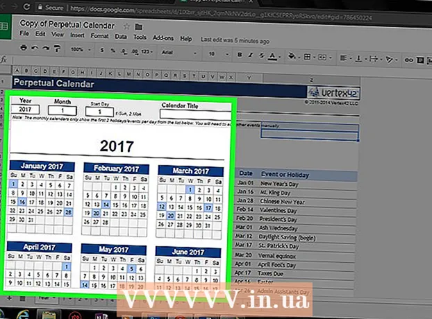 Come creare un calendario in Google Docs