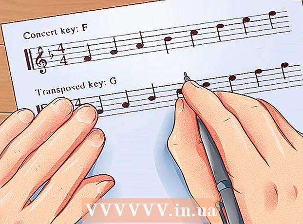 Ako transponovať hudbu z C do B na plocho