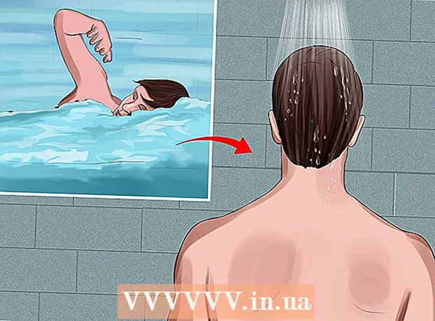髪から塩素を取り除く方法