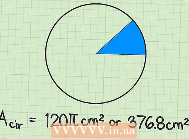 Hoe de oppervlakte van een cirkel te berekenen