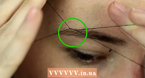 Hur man plockar ögonbrynen med en tråd