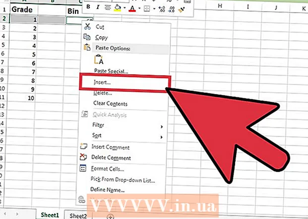 Kako umetnuti retke u Excel