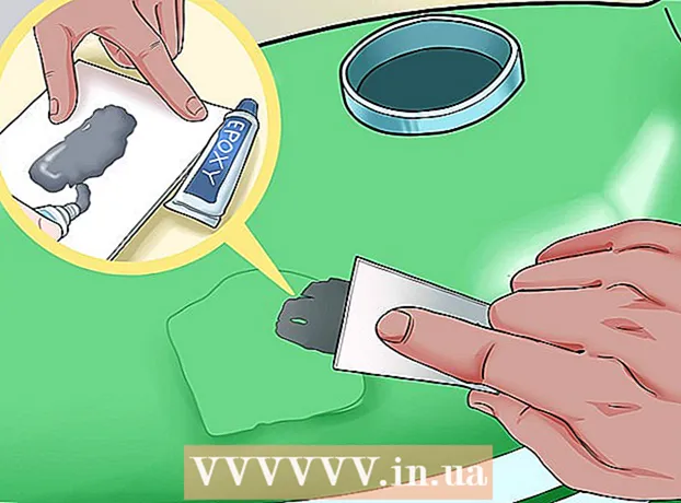 How to patch up a plastic gas tank