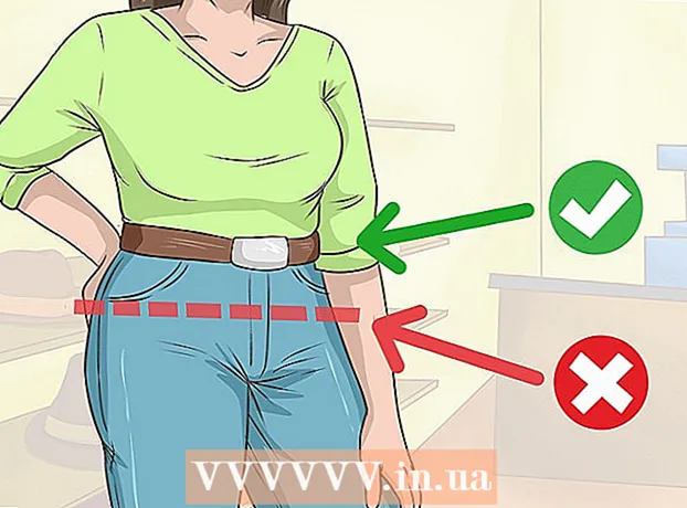Kuidas varjata oma kõhtu teksadega